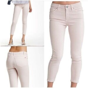 Spanx The Slim-X Cropped Jeans in Color Shell Soft Pink, Size 29(8)